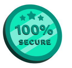 100% Safe & certified