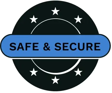 100% Safe & certified